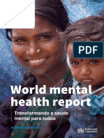 Relatório OMS Saúde Mental 2022 - Resumo Executivo
