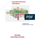 Lecture - Switching Systems and Multistage Network