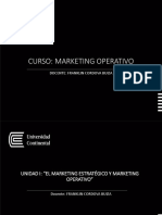 Semana 1 - Marketing Operativo - Introducción y Marketing Estratégico