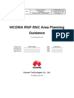 WCDMA RNP RNC Area Planning Guidance-20040716-A-1.1