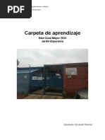 Carpeta de Aprendizaje: Sala Cuna Mayor 2022 Jardín Esperanza