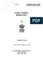 Lok Sabha Debates: Fourth Series-Vol. XXX No-1 Monday, July 21, 1969 Asadha 30, 1891 (Saka)