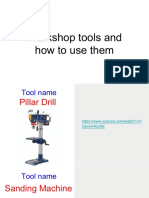 Workshop Tools Solved