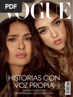 Historias Con Voz Propia: Salma Y Valentina (Por Primera Vez) en Portada