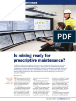 Is mining ready for prescriptive maintenance - Mining Magazine July 2020