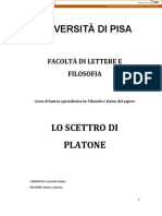 Università Di Pisa: Facoltà Di Lettere E Filosofia