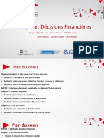 Analyse Et Décisions Financières