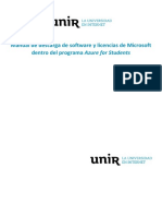 Manual de Descarga Azure For Students