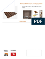 Catálogo Stickers para Pared y Pegatinas: Paneles Decorativos 3d para Paredes Cubre 5mts2