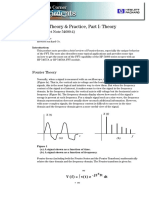 Fourier Theory & Practice, Part I: Theory: (HP Product Note 54600-4)