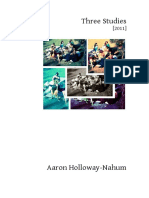 Aaron Holloway-Nahum - Three Studies