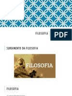 Origem e Desenvolvimento da Filosofia Grega