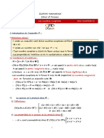 2 SM Les Nombres Complexes Said Koraibi (TC R) :) Introduction de L'ensemble