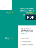 Cómo Crear Un Departamento de RRHH Desde Cero