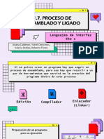 Proceso de ensamblado y ligado de un programa