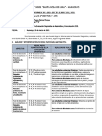 INFORME para EVALUACION DIAGNOSTICA 2023