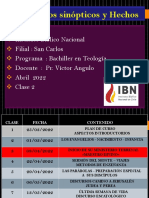 Clase 3 Sinópticos y Hechos 2022