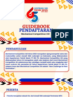 Guidebook Mechanical Competition XIII