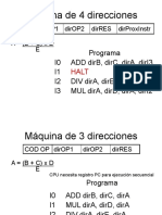 Máquina de 4 Direcciones