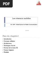 Évolution des réseaux mobiles 1G à 4G | PDF | GSM | LTE (Télécommunication)