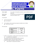 Punto y Seguido Punto y Aparte Punto Final: Circulo Educativo