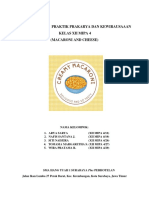 Proposal Ujian Praktik Prakarya Dan Kewirausaaan Kelas Xii Mipa 4 (Macaroni and Cheese)