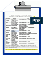 Esc. Sec. Técnica No. 44 "C.P. Fausto Soler Tellaeche" Lista de Útiles Escolares Básicos. Ciclo Escolar: 2020-2021 3-°A