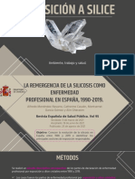 Silicosis en España 1990-2019