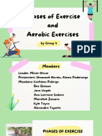 Phases of Exercise and Aerobic Exercises: by Group 4