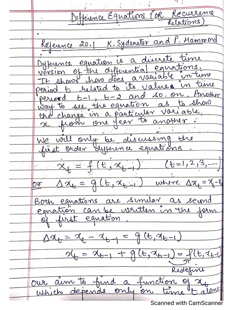 Ba H Economics Sem Ii Mathematical Methods Of Economics Ii Week4