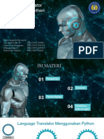 Language Translator Menggunakan Python