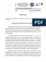 PAGSASANAY 8 Pelaez Regine D. FILIPINO 3