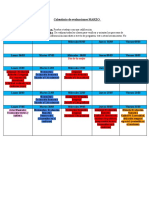 Calendario de Evaluaciones MARZO - Teresiano - 2B - 2023