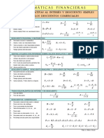 Fórmula II Matemática Financiera