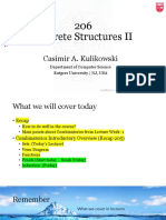 206 Discrete Structures II: Casimir A. Kulikowski