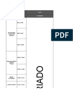 Programación Semana 29 de Junio Al 03 Julio