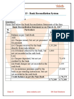 CHAPTER-15 - Bank Reconciliation System Practical Questions