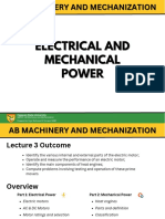 Lecture 3 Part1 - Electric Motors