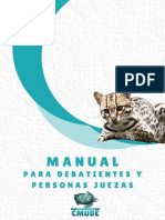 Manual para Personas Juezas y Debatientes CMUDE Panama 2023