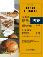 Kebab Al Balad menu dan outlet Siak Sri Indrapura