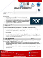 Formato Evaluacion Conocimientos Generales Lider Seguridad