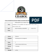 Ficha de Identificación de Trabajo de Investigación