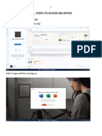 Steps To Access MS-OFFICE