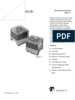 Antunes Controls Gas Pressure Switch 8101111202