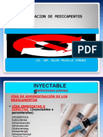 Administración de medicamentos inyectables