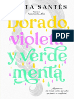 Dorado, Violeta y Verde Menta - Marta Santés