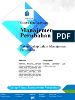 Modul 5 - Tahap-Tahap Dalam Manajemen Perubahan