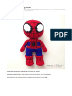 Spider-Man Amigurumi - Minasscraft Patrones Amigurumis