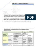 Programación Anual para Matemática 2023