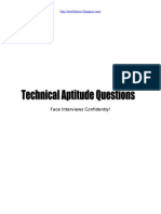 Technical Aptitude Questions Ebook